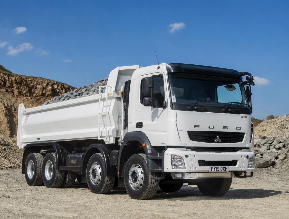 Tipper Trucks operated by Rexaco Ltd